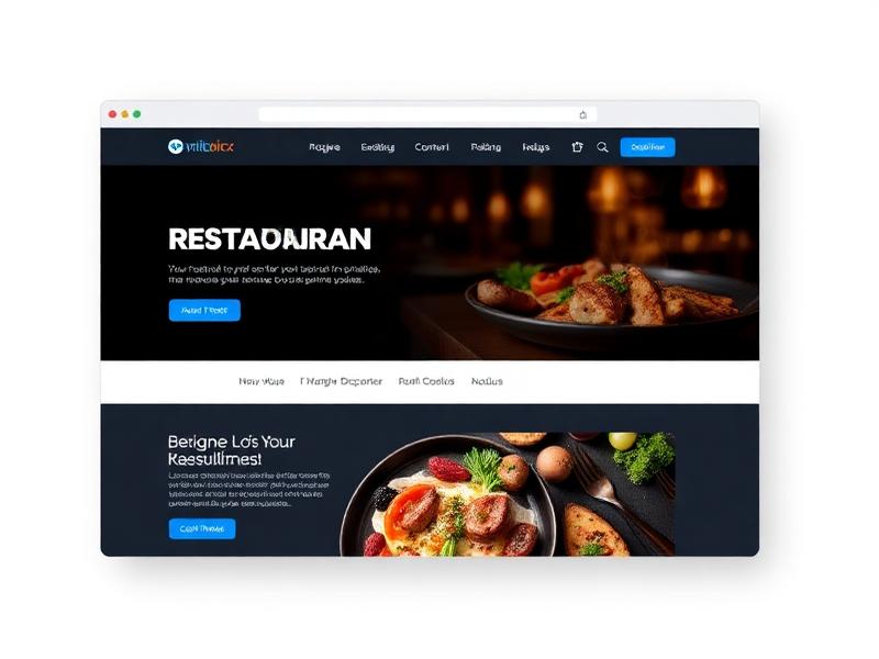 Saveur Bistro website screenshot